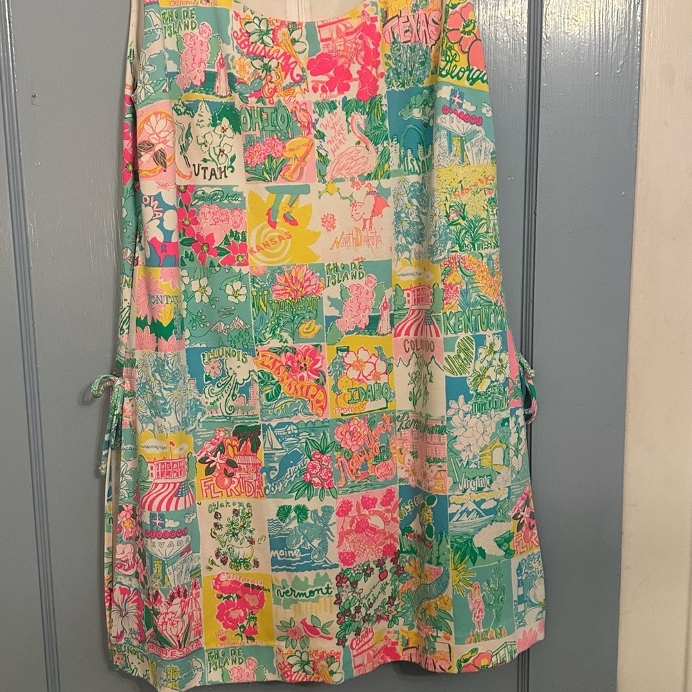 Lilly Pulitzer Colorful Patchwork Mini Dress